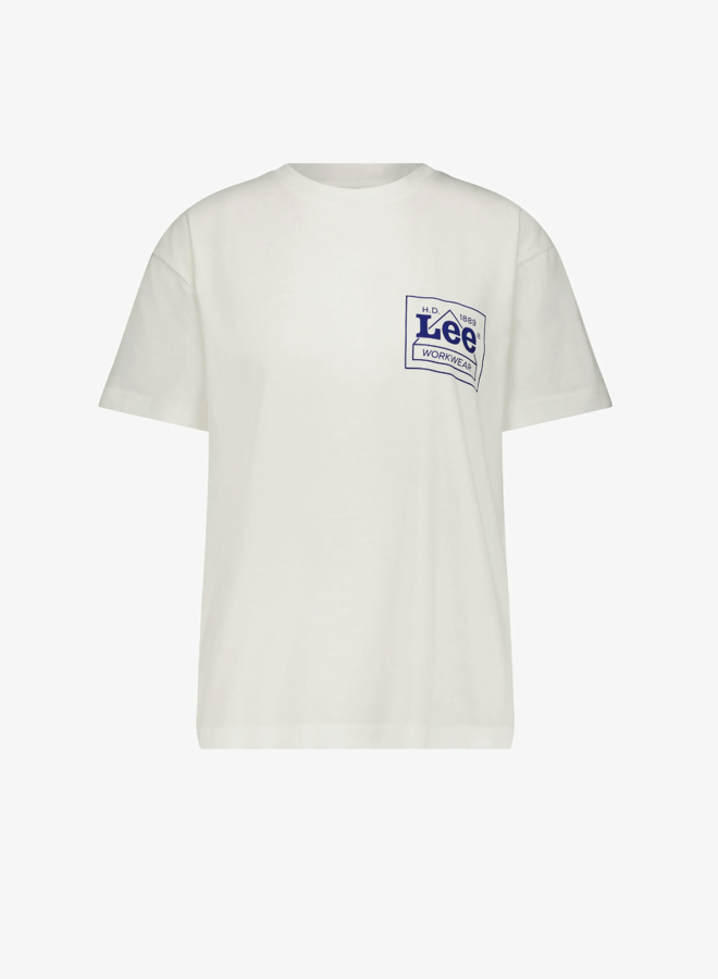 LEE - Relaxed crew t-shirt wit