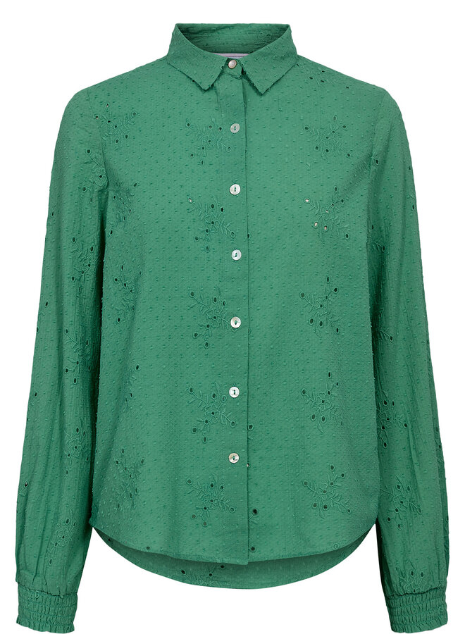 NÜMPH - Nuvida blouse groen