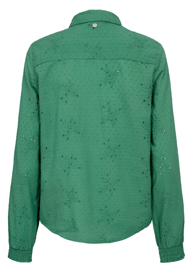 NÜMPH - Nuvida blouse groen