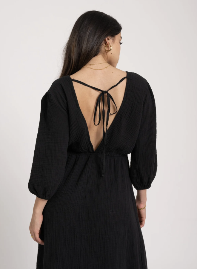 TILTIL - Romy jurk zwart