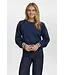 NÜMPH - Nuada sweater donkerblauw