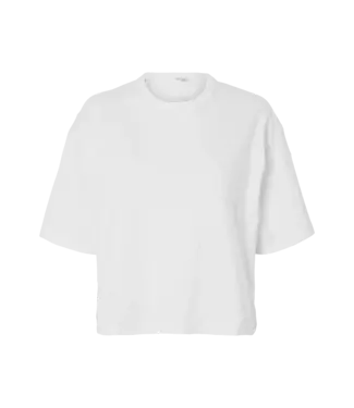 Selected Femme SELECTEDFEMME - Slfpenny embroidered t-shirt