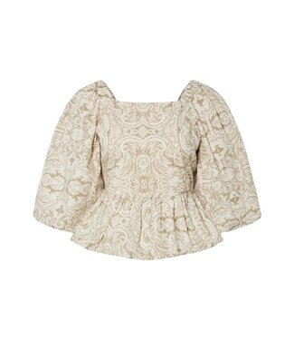 Y.A.S Y.A.S - Yasara blouse silver sage