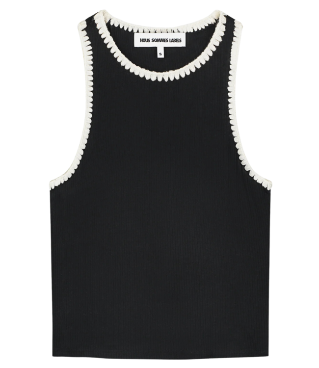 NOUS SOMMES LABELS -  Gia Tanktop zwart