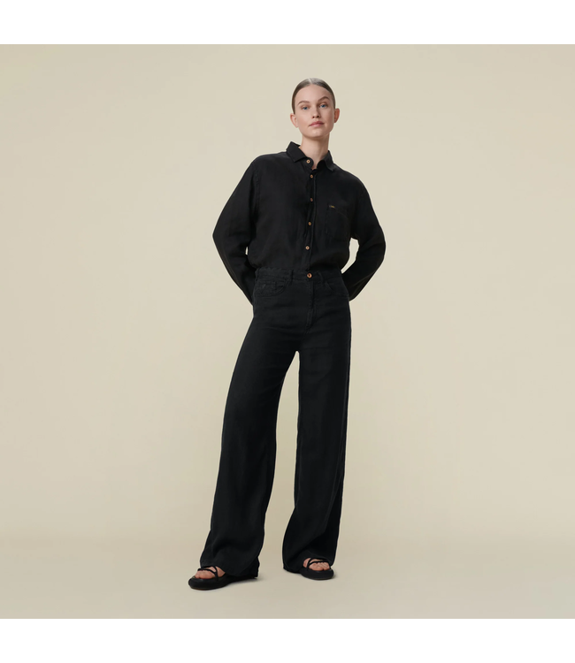 LOIS - Skater loose wide leg zwart