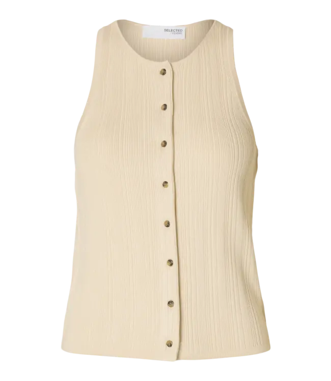 SELECTEDFEMME - Slftrixie knit top birch