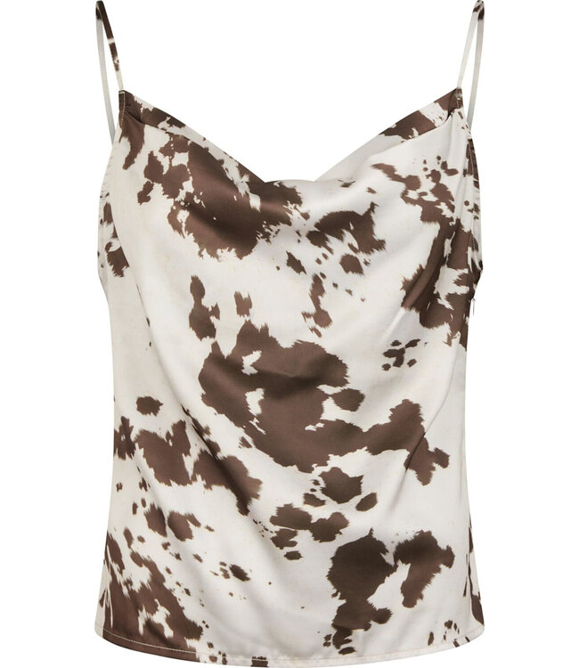 NEO NOIR - Lindy cow print top