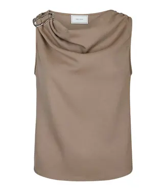 neo noir NEO NOIR - Scotta Dull Sateen Top