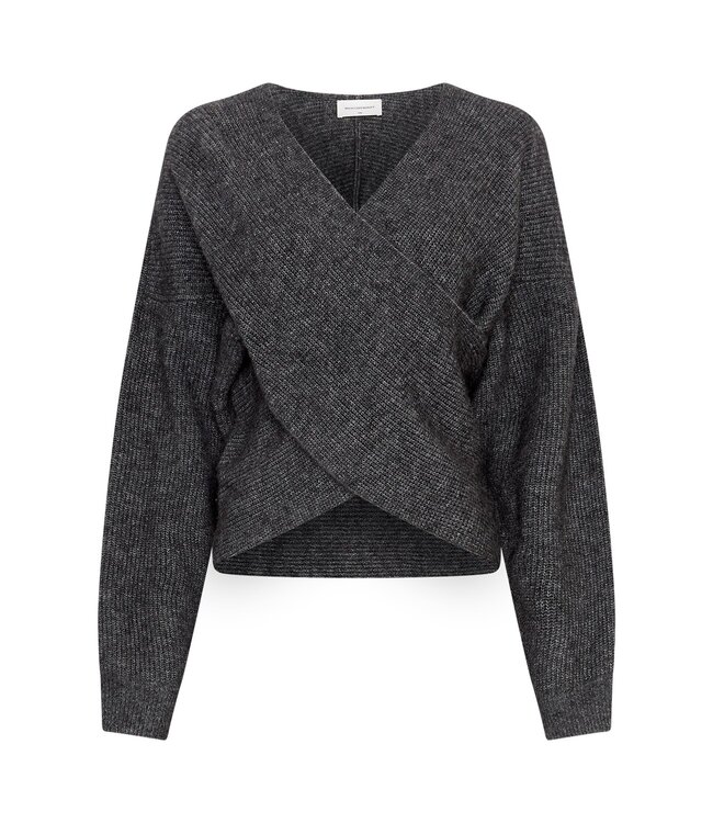 MSCH - Zinelle Hope Wrap trui grijs