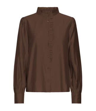ICHI ICHI - Ihkarlani blouse coffee bean