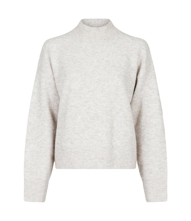 NEONOIR - Paulina trui beige melange