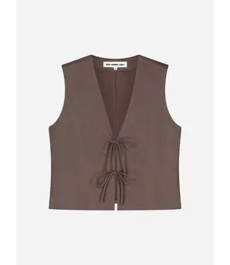 Nous Sommes Labels NOUS SOMMES LABELS - Ginny tie gilet brown