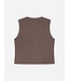 NOUS SOMMES LABELS - Ginny tie gilet brown