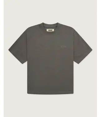 WOODBIRD WOODBIRD - Juno t-shirt antra grey