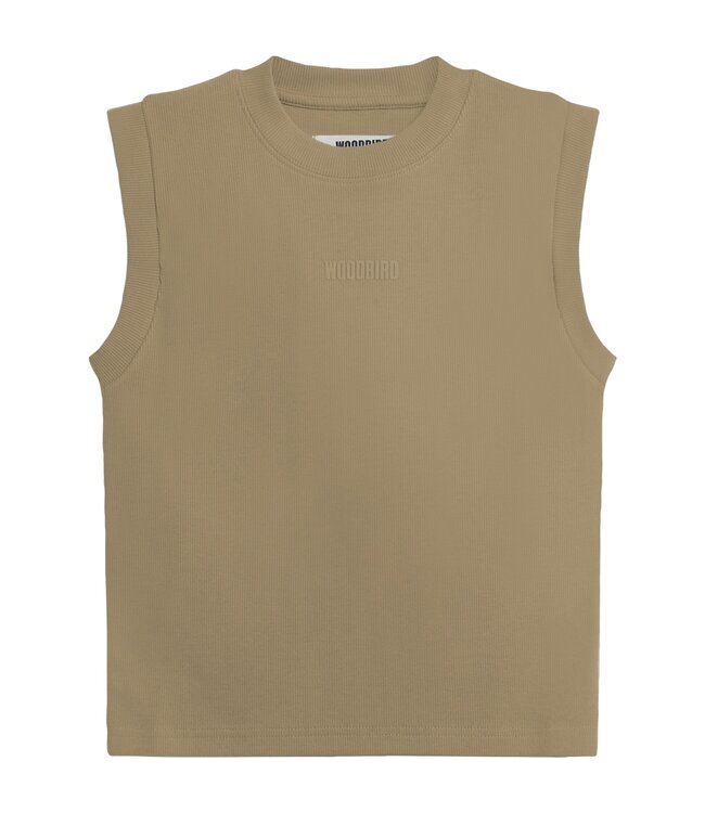 WOODBIRD - Lowo sports top khaki