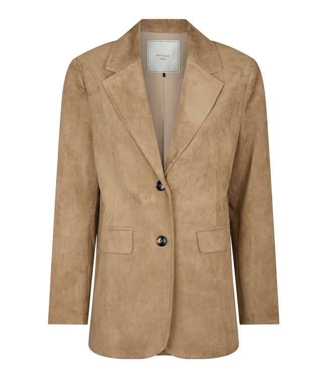 NEONOIR - Namy imitated suede blazer