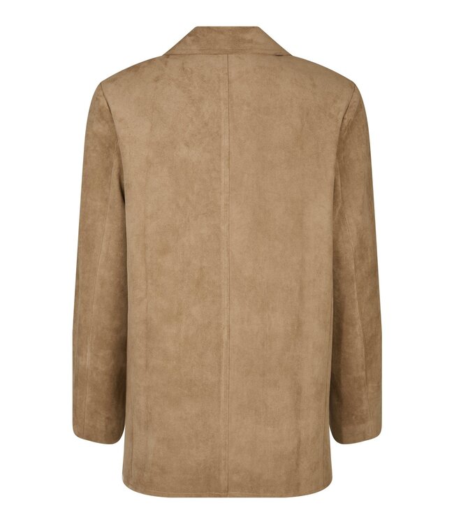 NEONOIR - Namy imitated suede blazer