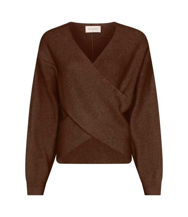 MSCH - Zinelle hope wrap trui slate black