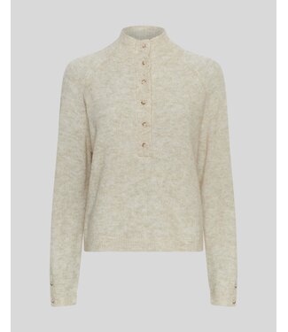Moss Copenhagen MSCH - Milania hope trui oatmeal melange