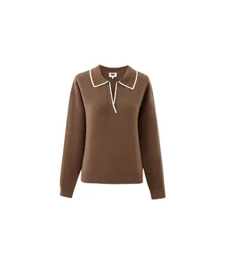 FRNCH FRNCH - Triolet Ice Brown Sweater