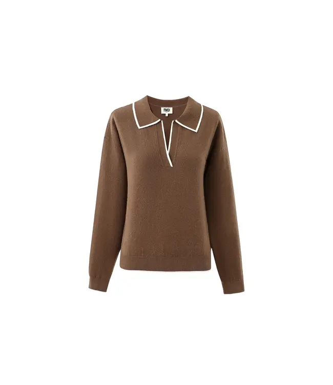 FRNCH - Triolet Ice Brown Sweater