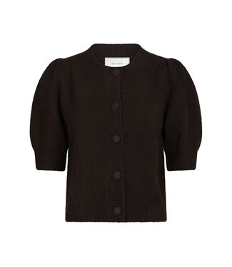 neo noir NEONOIR - Trudy deco vest dark brown