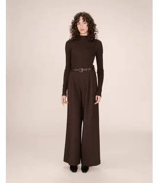 Grace&Mila GRACE&MILA - Tatum broek chocolat