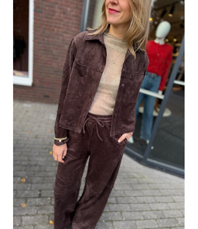 CKS - Selfie blouse bruin