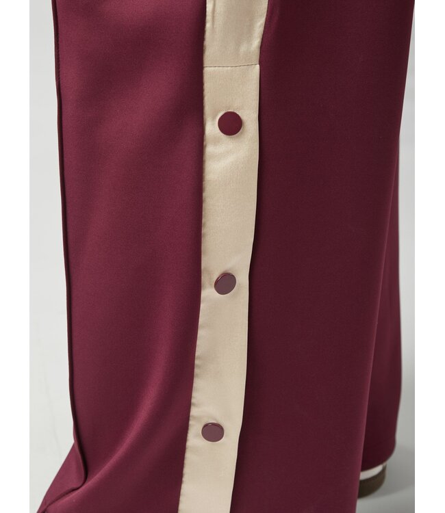 NEONOIR - Puggy track broek bordeaux