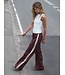 NEONOIR - Puggy track broek bordeaux