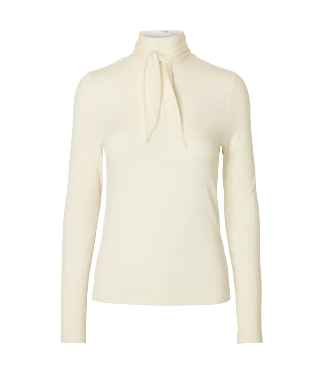 SELECTED - Slflina lano shirt wit