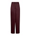 NEONOIR - Emmett heavy sateen broek burgundy