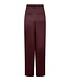 NEONOIR - Emmett heavy sateen broek burgundy