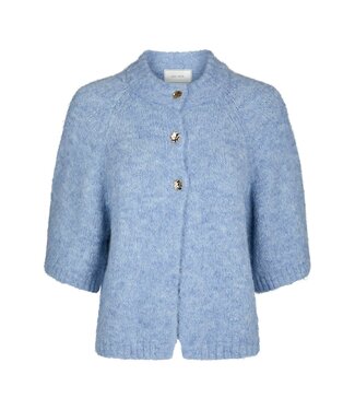 neo noir NEONOIR - Benuta fluffy vest dusty blue