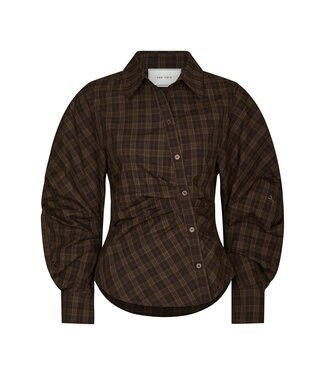 neo noir NEONOIR - Neoella check blouse