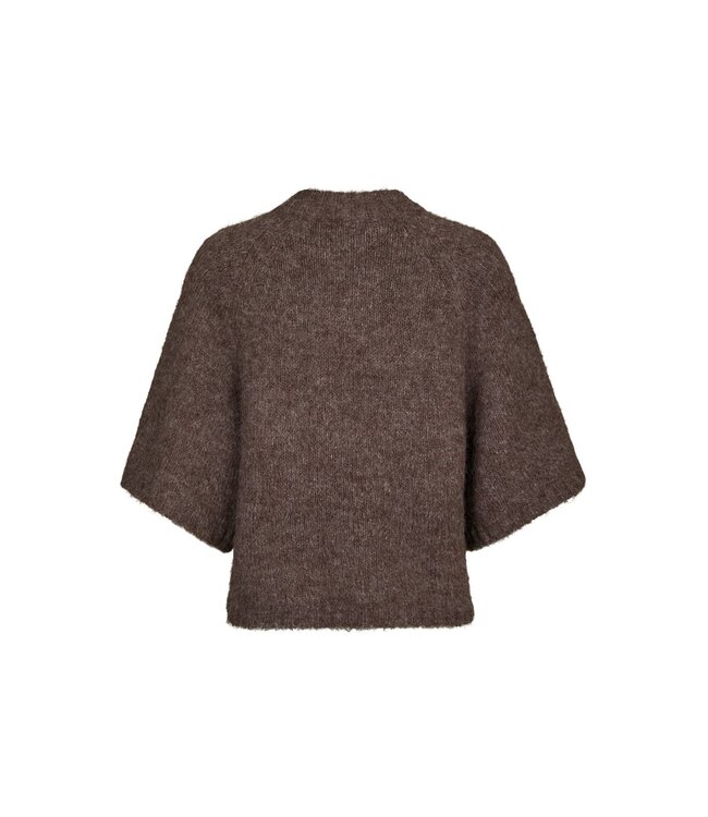 NEONOIR - Benuta fluffy vest bruin