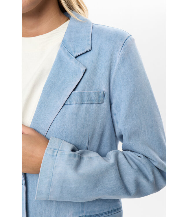 NUMPH - Nualetta blazer light blue denim