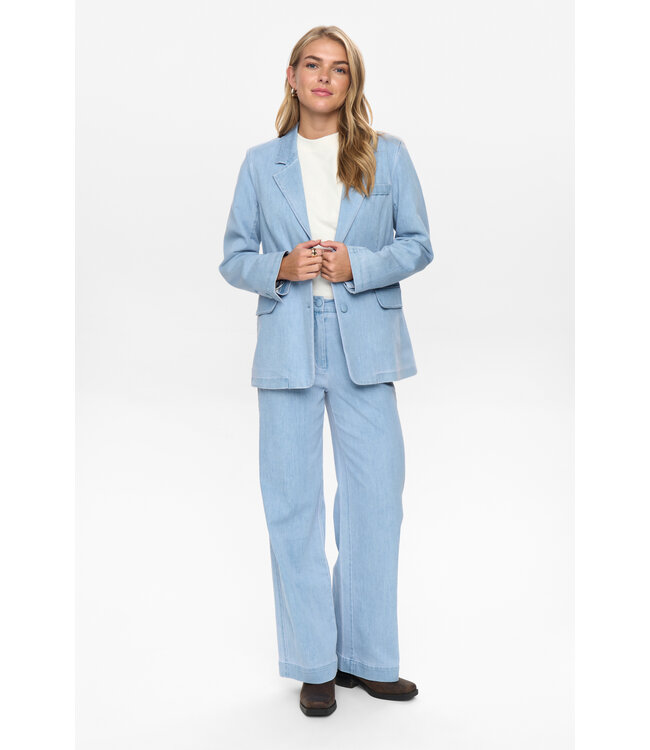 NUMPH - Nualetta blazer light blue denim