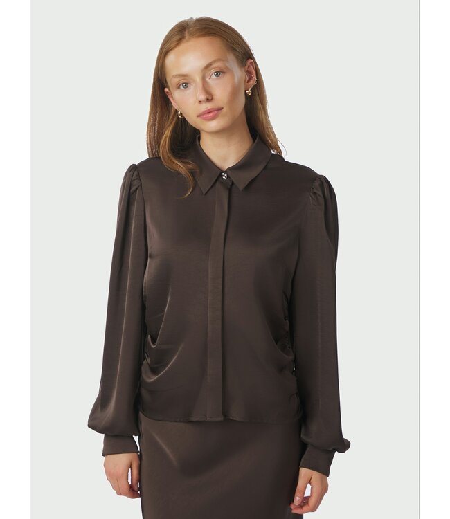 NEO NOIR - Fransala Heavy Sateen Shirt