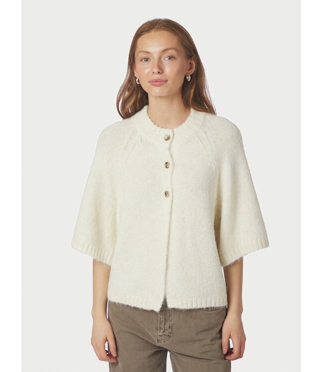 NEONOIR - Benuta fluffy vest off white