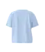 SELECTED - Slfessential boxy tee cashmere blue