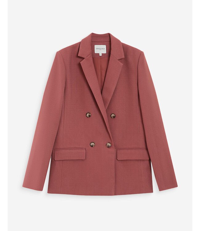 GRACE&MILA - Parfaite terracotta blazer