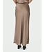 NEONOIR - Vicky heavy satijn rok dark taupe