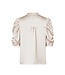 NEONOIR - Roella heavy satijn blouse champagne