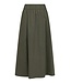 NEONOIR - Yara long poplin rok army