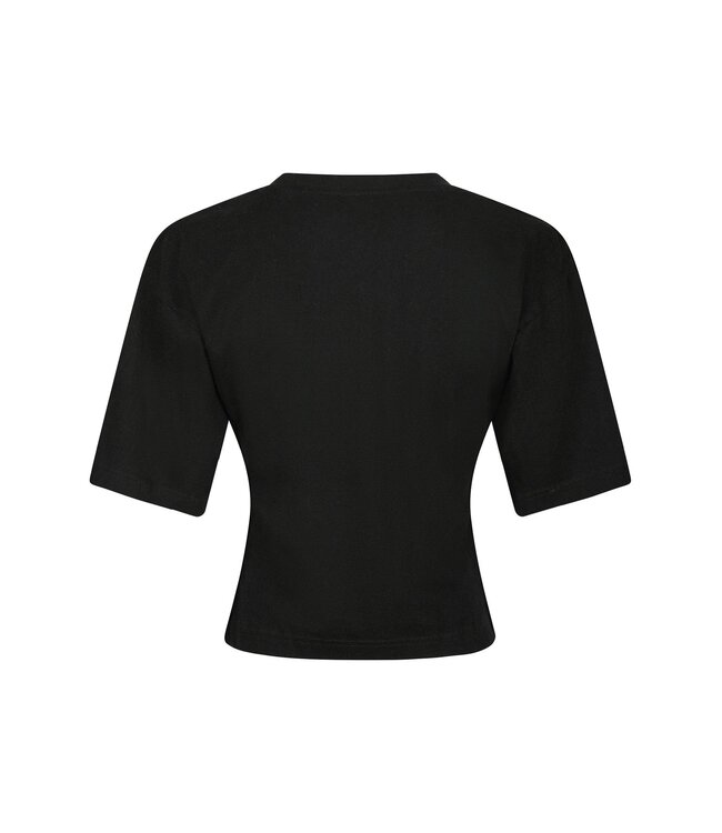 NEONOIR - Asha boxy t-shirt zwart