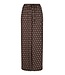 NEONOIR - Sebba big dot broek bruin