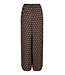NEONOIR - Sebba big dot broek bruin