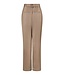 NEONOIR - Emmett heavy satijn broek dark taupe
