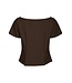 NEONOIR - Tango structure top dark brown